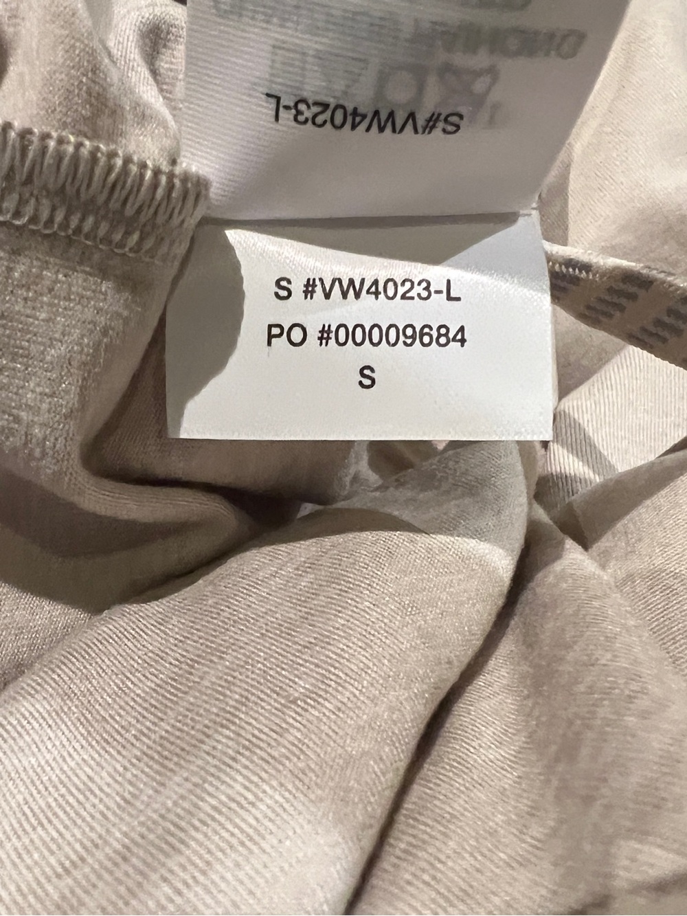 New: VUORI Halo Essential Wide-leg Pants Ecru Heather Small Long NWOT - Picture 9 of 11